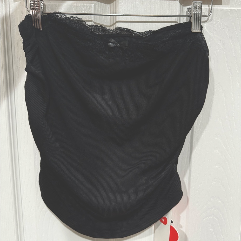 NWT Strapless Black Top from Cider